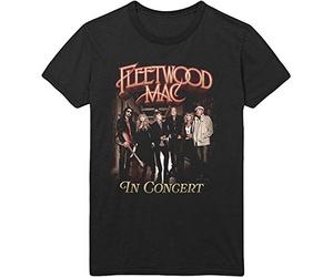 Fleetwood Mac - T-Shirt # S Unisex Black # In Concert