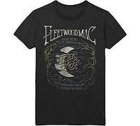 Fleetwood Mac T Shirt Sisters of The Moon Nuovo Ufficiale Uomo Nero Size S