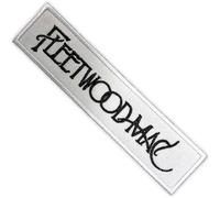 Fleetwood Mac - Toppa termoadesiva, bianco/nero, taglia unica