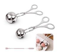 Fleischbällchen Former, Fleischballer antiricamo, Fleischbällchen, Edelstahl Fleischbällchen Former