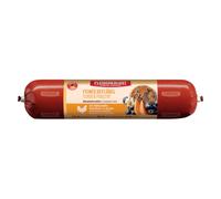 Fleischeslust Classic 16 x 400 g umido cane - Raffinato pollame con patata dolce, mirtilli e camomilla