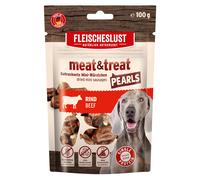 Fleischeslust Meat & Treat Pearls - Manzo (100 g)