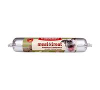 Fleischeslust meat & treat Salsiccia per l'addestramento Snack cane - Cavallo 80 g