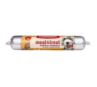 Fleischeslust meat & treat Salsiccia per l'addestramento Snack cane - 80 g Pollame