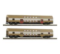 Fleischmann 6260075 Kit 2 pz. N: Vagone a due piani DBmue della DR