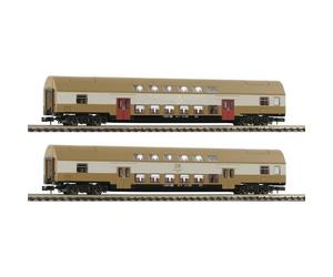 Fleischmann 6260075 Kit 2 pz. N: Vagone a due piani DBmue della DR
