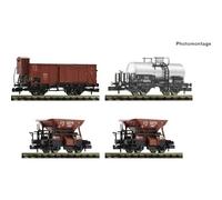 Fleischmann 6660120 Kit da 4 pz.: Treno merci della DRG