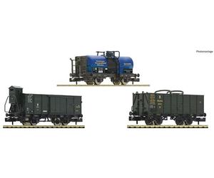 Fleischmann 809005 set tre carri merci della K.Bay Scala N 1/160