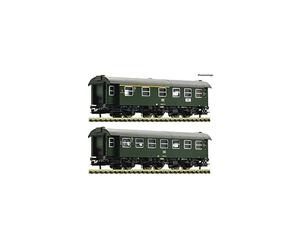 Fleischmann 809911 N - Set di 2 carrelli di conversione 1/2 B 1/2