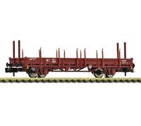 FLEISCHMANN 825739 Scala N Carro a due assi con stanti ribaltabili SNCB