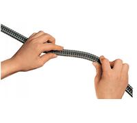 FLEISCHMANN 9106 Scala N Binario diritto flessibile con massicciata mm. 777