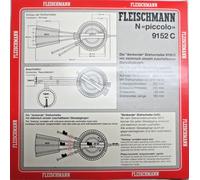 Fleischmann 9152 C "Pensante" Turntable Nuovo In OVP