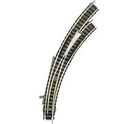 Fleischmann 9169 N piccolo (con massicciata) Scambio curvo, destro 356.5 mm 4