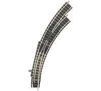 Fleischmann 9175 N piccolo (con massicciata) Scambio curvo, destro 356.5 mm 4