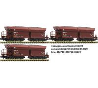 FLEISCHMANN N 852710 + 852711 + 852712 3x Faalns 150 DB Ep IV NUOVO OVP 1:160