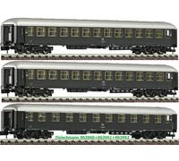FLEISCHMANN N 863960+863961+863962 3 Vagoni FS Ep 4 NUOVO OVP 1:160