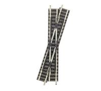 Fleischmann scala N 9163 Incrocio Destro 15° Nuovo OVP