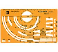 Fleischmann Modello di pianificazione della traccia del calibro N