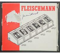 Fleischmann Scala H0 6925 Deviatore A Tre Vie Modello Di Treno Vintage