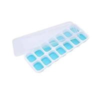 Fleixoaptv Vassoio for Cubetti di Ghiaccio in Silicone con Coperchio Rimovibile, Stampo Multifunzionale for Cubetti di Ghiaccio A Rilascio Facile for Whisky, Cocktail E Bevande for La Casa(1 PCS)