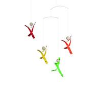Flensted Free Mind, Multicolour Mobile, Acciaio, Multicolore, 65 x 45 cm