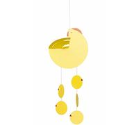 Flensted Mobile Chick-Hen, decorazione da appendere fatta a mano in Danimarca