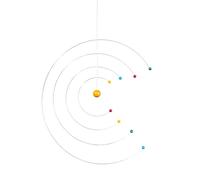 Flensted - Mobile da appendere modello Atom Arcobaleno, stile moderno, 33 cm, fatto a mano in Danimarca