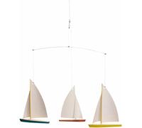 Flensted Mobiles 3 Dinghy Regatta - Giostrina sospesa, 38 cm, multicolore