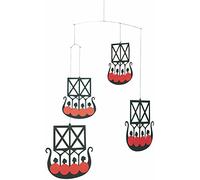 Flensted Mobiles Die 4 Wikingerschiffe