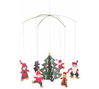 Flensted Mobiles Pixy Family - Giostrina sospesa in cartone di alta qualità, 27,9 cm