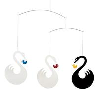 Flensted Mobiles Swan Fantasy - Giostrina sospesa in cartone di alta qualità, 35,5 cm