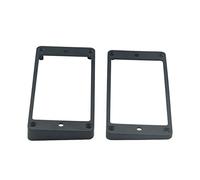 FLEOR 2 anelli di montaggio per pickup Humbucker, in plastica, per collo e ponte, telaio curvo per chitarra stile LP