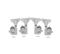 FLEOR 2L2R - Set di chiavi per accordatura per basso a 4 corde, cromate