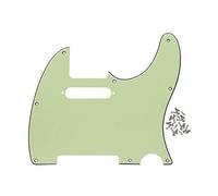 IKN 8 fori 3 STi Verde Menta TL Pickguard singolo bobina il collo foro taglio Piastra Guardia con montaggio viti per la sostituzione della piastra TL TE standard FD USA/Messico
