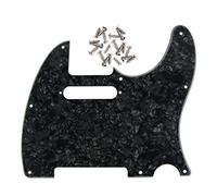 FLEOR 8 fori 4 STi Nero Perla TL Pickguard singolo bobina il collo foro taglio Piastra Guardia con montaggio viti per la sostituzione della piastra TL TE standard FD USA/Messico