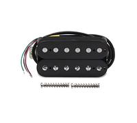 FLEOR Alnico 2 Humbucker Pickup 8-9K chitarra elettrica Pickup Bridge Humbucker, nero