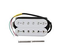 FLEOR Alnico 2 Humbucker Pickup 8-9K Pickup chitarra elettrica Pickup Bridge Humbucker, bianco