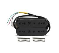 FLEOR Alnico 5 pickup a ponte doppia bobina Humbucker Pickup ad alta potenza 14-15K, nero