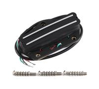 FLEOR Alnico 5 TL Pickup Hot Dual Rail Humbucker Bridge Pickup 9-10K