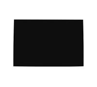 FLEOR Battipenna in materiale vuoto per chitarra, rettangolare, 28 x 43,2 cm, cuSTm fai da te, per chitarra elettrica ST TL, 1 strato, nero