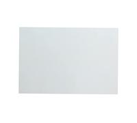 FLEOR Battipenna materiale bianco Chitarra piatto graffiato foglio rettangolare 11x17'' personalizzati per ST TL Basso elettrico Guardia chitarra, 1 ST bianco