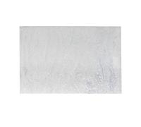 FLEOR Battipenna materiale bianco Chitarra piatto graffiato foglio rettangolare 11x17'' personalizzati per ST TL Basso elettrico Guardia chitarra, 1 ST di guscio bianco acrilico