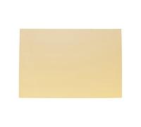 FLEOR Battipenna materiale bianco Chitarra piatto graffiato foglio rettangolare 11x17'' personalizzati per ST TL Basso elettrico Guardia chitarra, 1 ST crema