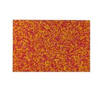 FLEOR Battipenna materiale bianco Chitarra piatto graffiato foglio rettangolare 11x17'' personalizzati per ST TL Basso elettrico Guardia chitarra, 4 STi guscio arancione