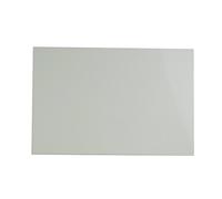 FLEOR Battipenna materiale bianco Chitarra piatto graffiato foglio rettangolare 11x17'' personalizzati per ST TL Basso elettrico Guardia chitarra, 3 STi bianco avorio