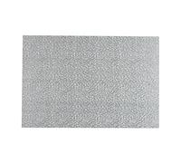 FLEOR Battipenna materiale bianco Chitarra piatto graffiato foglio rettangolare 11x17'' personalizzati per ST TL Basso elettrico Guardia chitarra, 1 ST scintillio argento