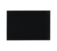 FLEOR Foglio battipenna bianco per chitarra e basso, 29 x 43 cm, per fai da te, piastra posteriore in materiale antigraffio, 1 strato, nero lucido