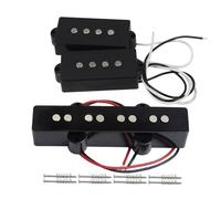 FLEOR Open Style PB Bass Pickup e JB Bridge Pickup PJ Set P-J Pickup Bundle per 4 corde basso o simili parti di ricambio per basso