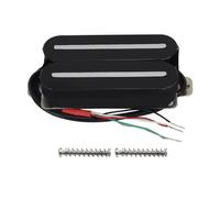FLEOR Pickup Dual Hot Rail Humbucker Pickup 7-8K per chitarra elettrica in ceramica Nero