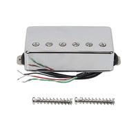 FLEOR Pickup Humbucker per chitarra Alnico 5 Pickup a ponte 4 fili 14-15K adatto per chitarra LP